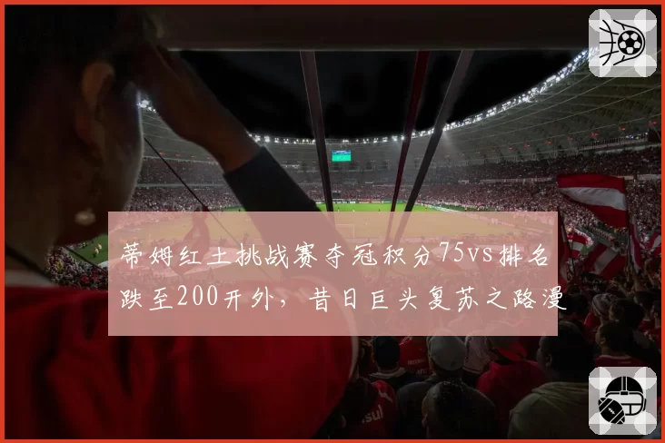 蒂姆红土挑战赛夺冠积分75vs排名跌至200开外,昔日巨头复苏之路漫长